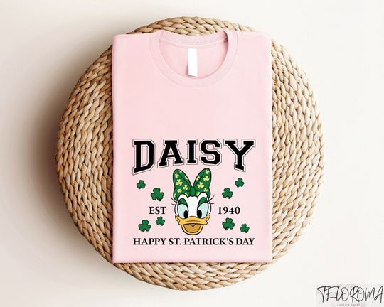 Disney Happy St Patricks Day Shirt, Daisy Est 1940 T Shirt