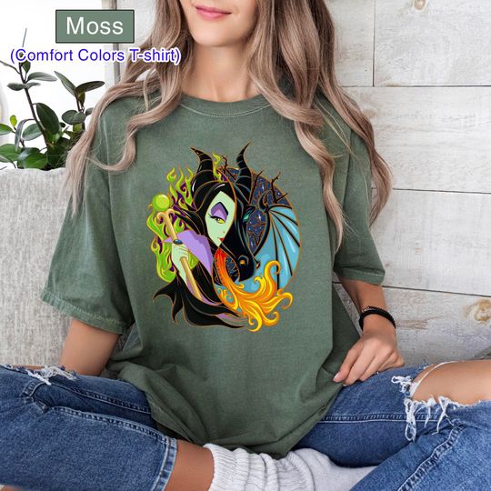Discover Disney Villains  Shirt, Disney Funny Villain Shirt