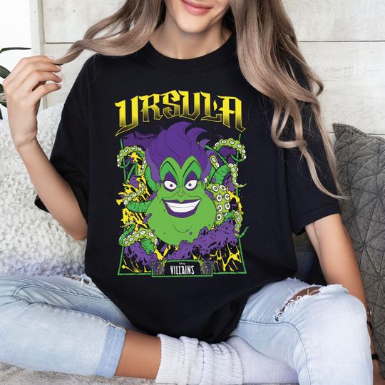 Disney Villains Shirt, Retro Bad Witches Club T-Shirt