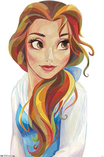 Disney Beauty And The Beast - Belle - Poster
