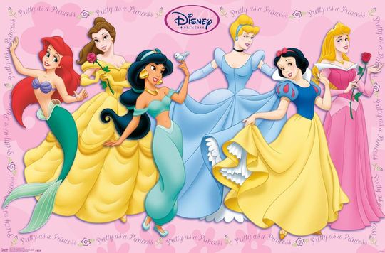 Disney Princess - Gowns Wall Poster