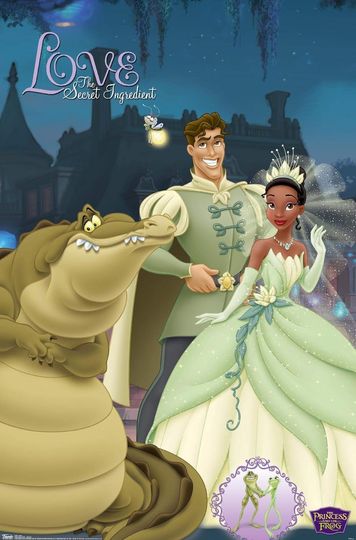Disney Princess and the Frog - Group Wall Poster