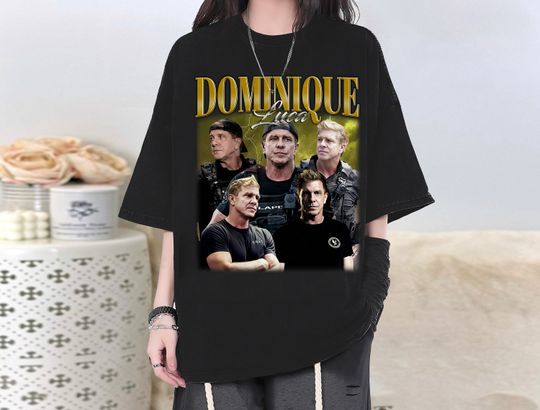 Unisex Dominique Luca T-Shirt, SWAT Shirt, Dominique Luca Shirt