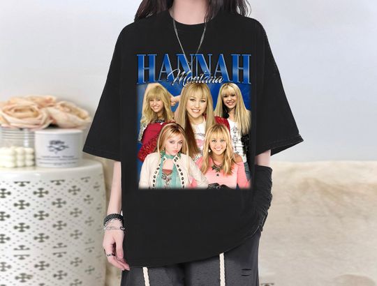 Hannah Montana T-Shirt, Montana  Tee, Vintage T-Shirt