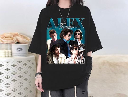 Vintage Alex Turner T-Shirt, Alex Turner Tee, Alex Turner Character