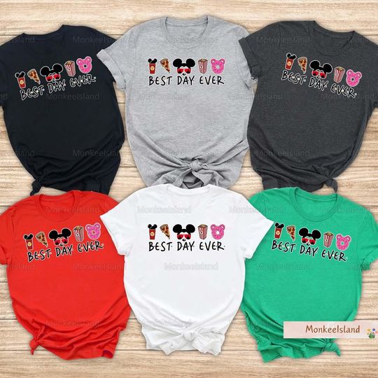 Disney Family Shirt, Best Day Ever Tee, Mickey Disney Shirt, Disneyland Shirt