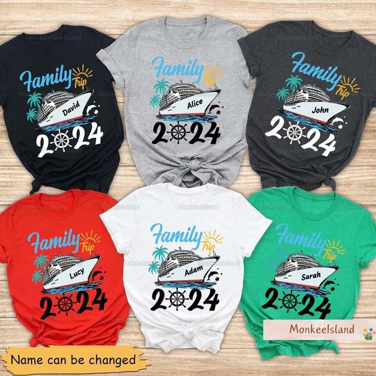 Disney Cruise Shirt, Disney Family Trip Shirt, Disney Matching Shirt, Personalized Family Shirt