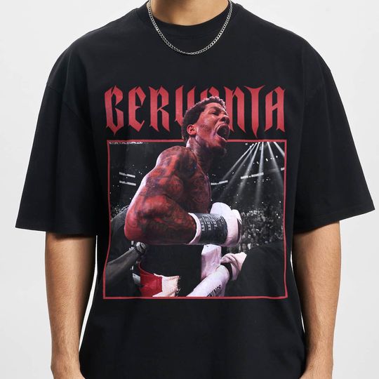 Gervonta Davis 90s Vintage Bootleg Style Boxing T-Shirt