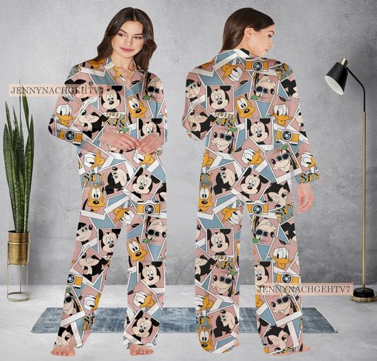 Disney Mickey Pajamas, Disney Mickey Pajamas Set