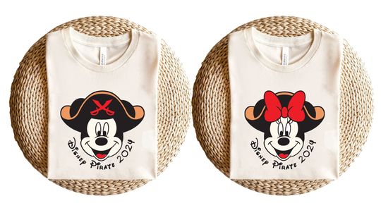 Disney Family Cruise Shirt, Minnie Mickey Pirate Shirt
