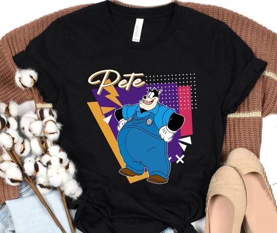 Retro 90s Dogface Pete Disney Ducktales Villains Shirt