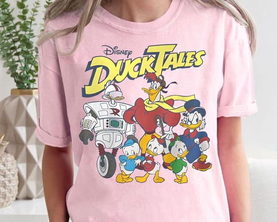 Retro Disney Duck Tales Friends Sweatshirt | Vintage Donald Duck