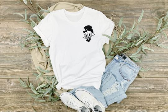 Scrooge McDuck Funny T-Shirt, Disney Scrooge McDuck Shirt