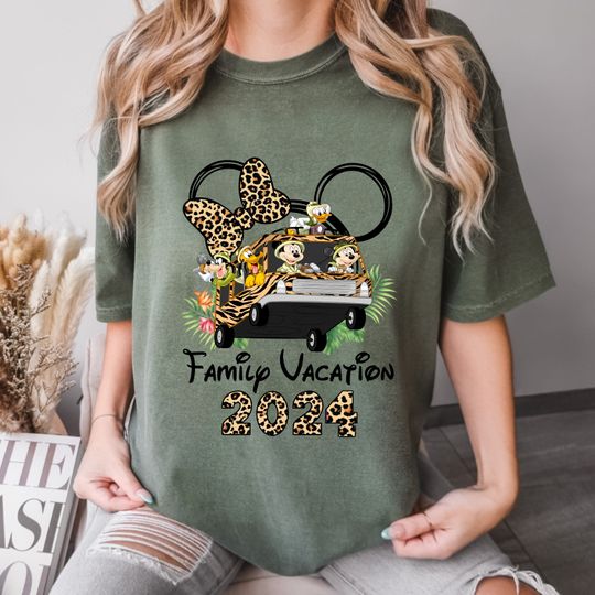 Disney Family Vacation 2024 Shirt, Disney Animal Kingdom Shirt, Disney Family Safari Trip Shirt