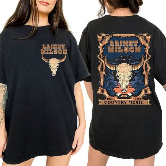 Lainey Wilson Bullhead T-Shirt, Lainey Wilson Country Music Shirt, Cowboy