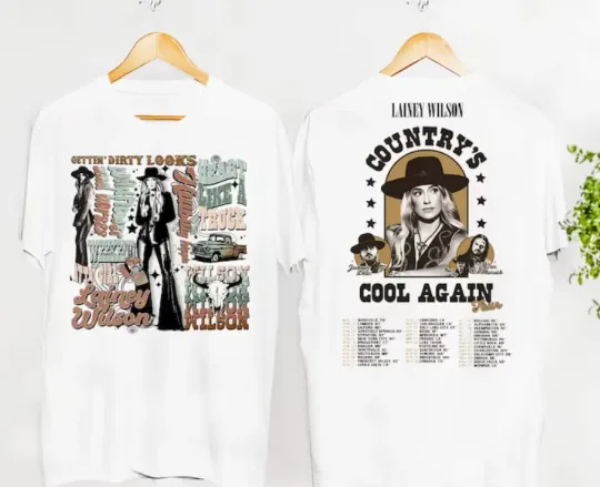 Lainey Wilson Country'S Cool Again Tour Shirt, Lainey Wilson Fan Shirt