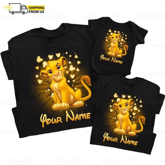 Simba Lion Shirts, Simba Disney Shirts, Simba Gifts, Disney Shirt, The Lion King Shirt, Disney World Shirt