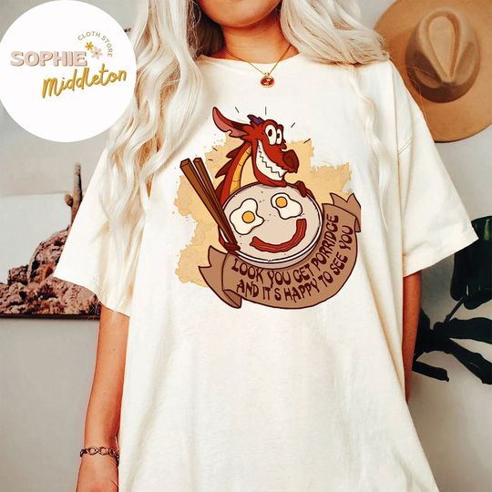 Disney Mulan Mushu's Bed & Breakfast Shirt