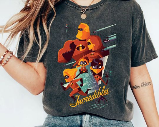 Disney The Incredibles Shirt, The Parr Family Shirt