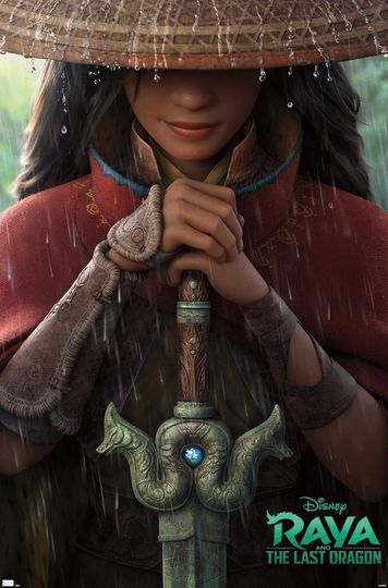 Disney Raya and The Last Dragon-Teaser Wall Poster