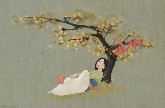 Disney Mulan-Tree Wall Poster