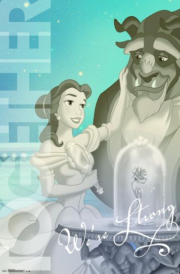Disney Princess Belle-Strong Premium Wall Poster