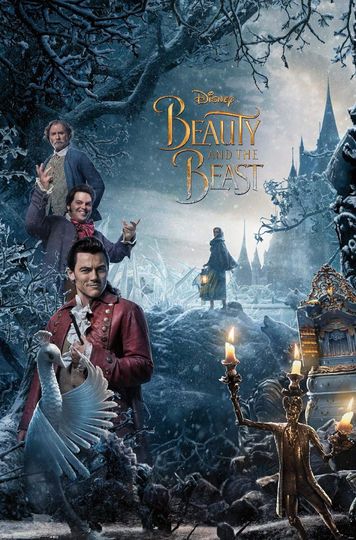 Disney Beauty And The Beast - Triptych 1 Wall Poster