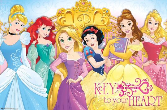 Disney Princess - Keys Wall Poster