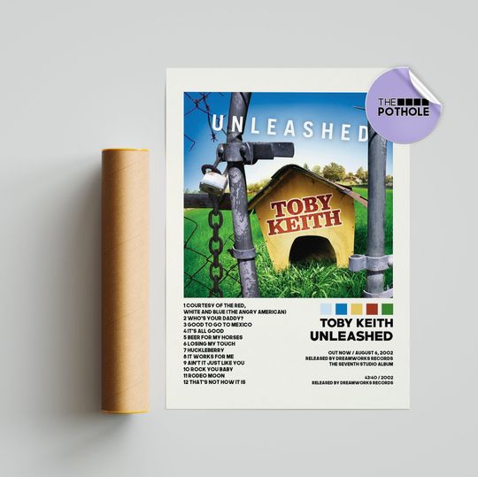 Toby Keith Posters / Unleashed Poster / Toby Keith