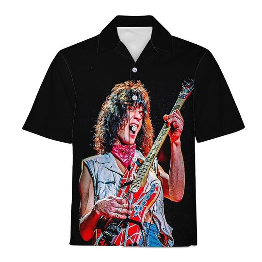 Eddie van Rock Star Hawaiian Shirt