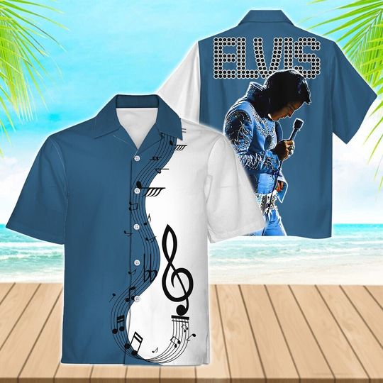 Rock And Roll Elvis Presley Hawaiian Shirt