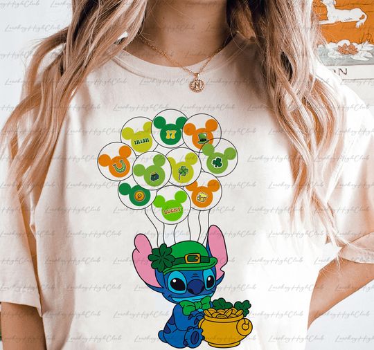 Disney Stitch St. Patrick Day Shirt, Stitch Best Day Ever Shirt