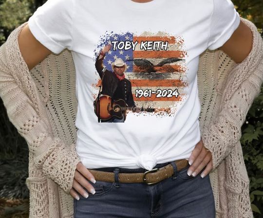 Discover Toby Keith 1964-2024 Country Song Vintage T Shirt