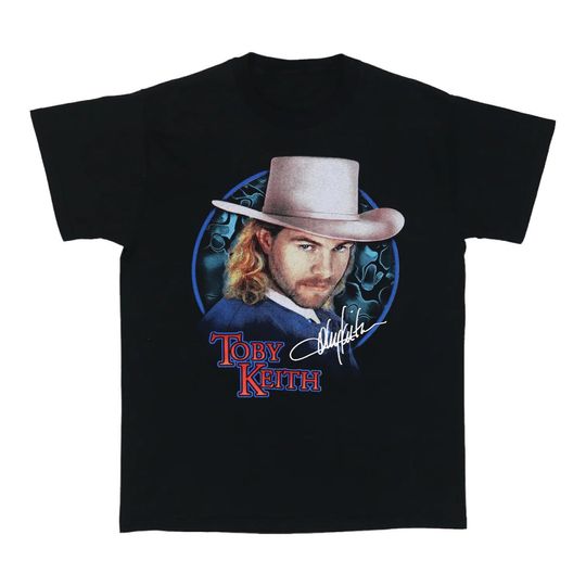 Discover Toby Keith In Tour Concert Vintage T Shirt