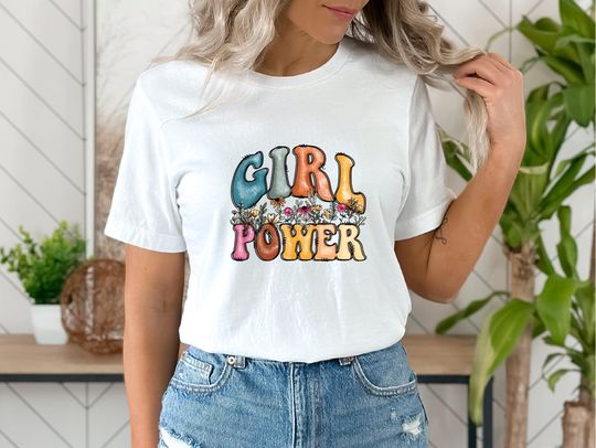 Discover Girl Power International Women's Day Shirt, Gift For Her, 8th March Shirt