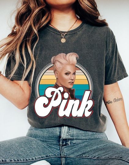 Discover Pnk Pink Singer Summer 2024 Tour Shirt
