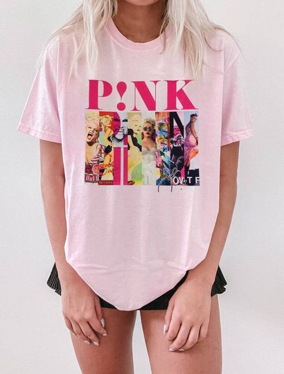 Discover P!nk Pink Singer Summer Carnival 2024 Tour Shirt,Pink Summer Carnival,Music Tour