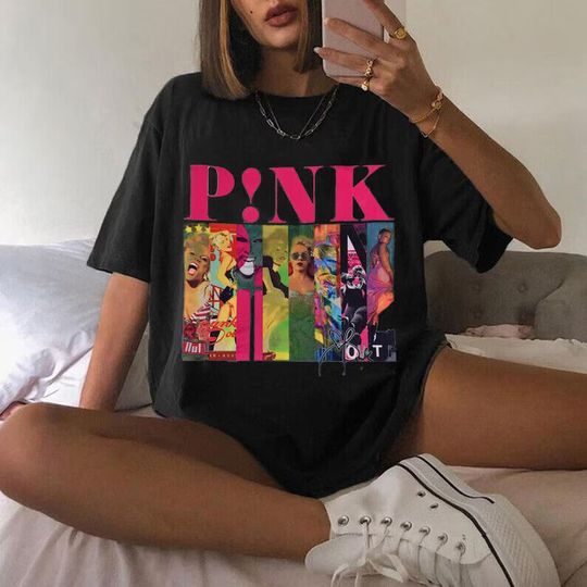 Pink Tour T-Shirt, P!nk Pink Singer Summer Carnival 2024 Tour Shirt, Music Tour