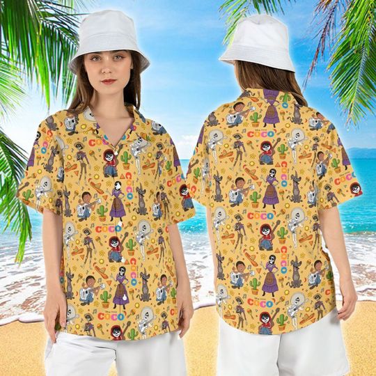 Discover Inspired Family Movie 3D All Over Printed Hawaiian Shirt