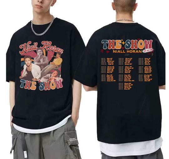 Niall Horan 2024 Concert Shirt, Niall Horan The Show Live On Tour 2024