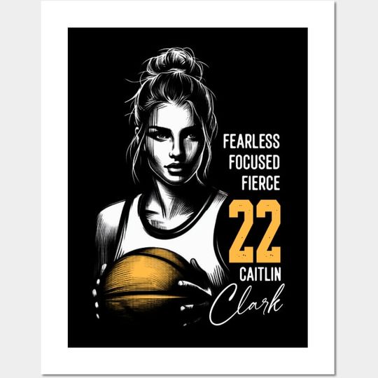 From The Logo 22 Caitlin Clark Poster, Caitlin Clark Poster