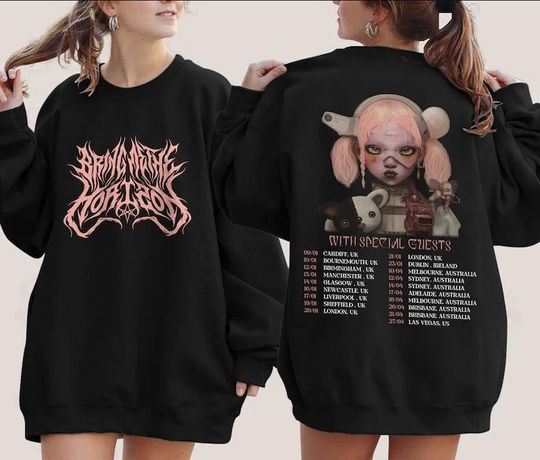 Retro Bring Me The Horizon T-shirt, Bring Me The Horizon 2024 Sweatshirt