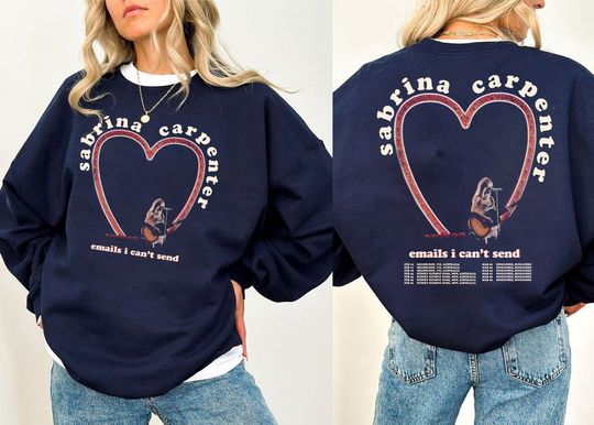 Discover Sab.rina 2side 2024 tshirt , car.penter Album music Sweatshirt