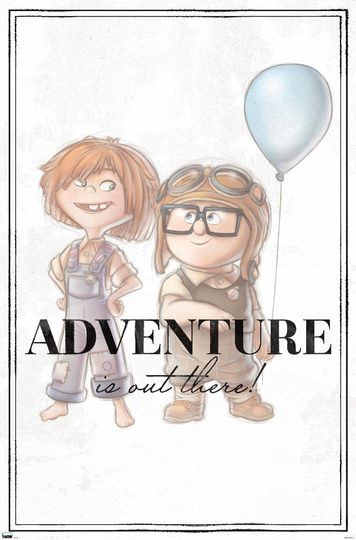 Disney 100th Anniversary - Adventure Is Out There Wall Poster