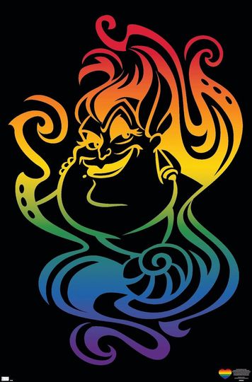 Disney Villains - Ursula Pride Wall Poster