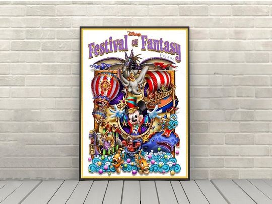 Festival of Fantasy Parade Poster Disney poster