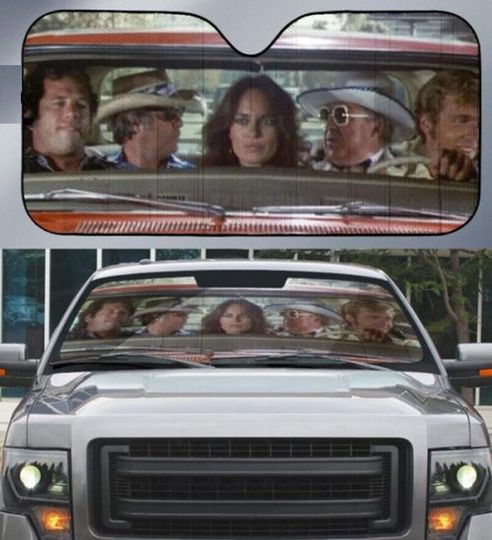Discover Dukes Of Hazzard Usa Comedy Action Actor Driving Car Sunshade Car Accessories
