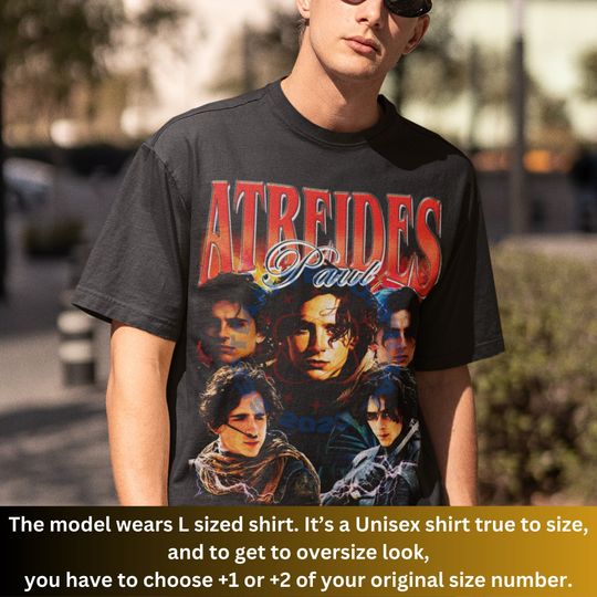 Discover Limited Super Fresh Paul Atreides Shirt, Homage Timothee Chalamet