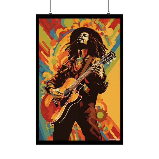 Bob Marley One Love 2024 Poster, Bob Marley Poster