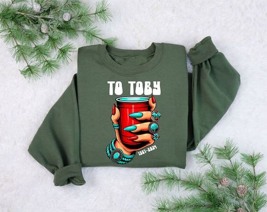 Red Solo Cup Toby Keith Sweatshirt, Country Song, Toby Keith Honoring